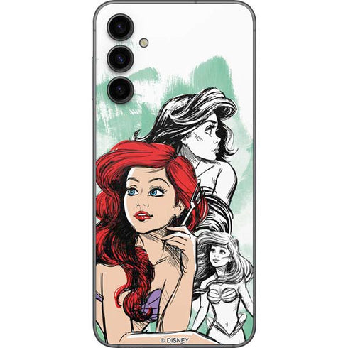 Disney Princess Ariel Sketch Art Galaxy A14 5G Skin