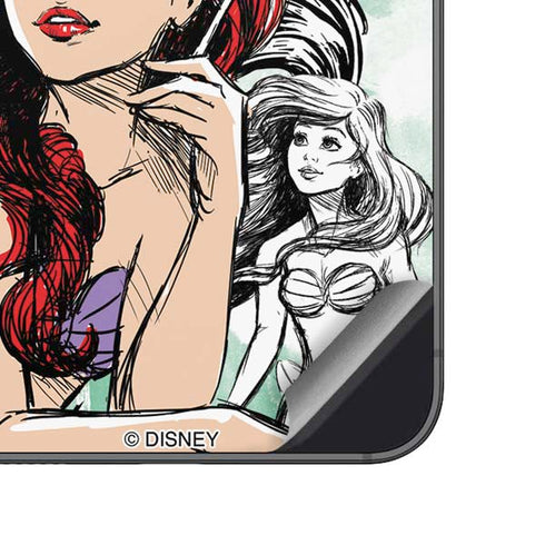 Disney Princess Ariel Sketch Art Galaxy A14 5G Skin