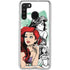 Disney Princess Ariel Sketch Art Galaxy A21 Clear Case