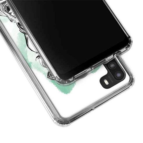 Disney Princess Ariel Sketch Art Galaxy A21 Clear Case