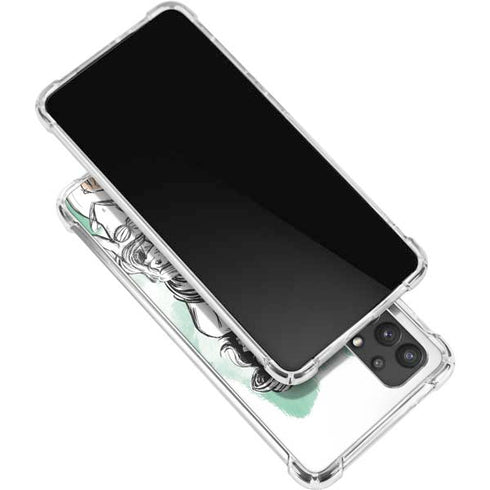 Disney Princess Ariel Sketch Art Galaxy A32 5G Clear Case
