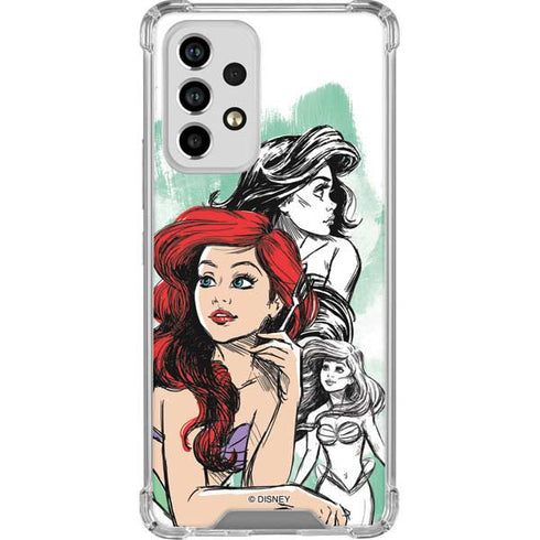Disney Princess Ariel Sketch Art Galaxy A53 5G Clear Case