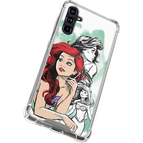 Disney Princess Ariel Sketch Art Galaxy A54 5G Clear Case