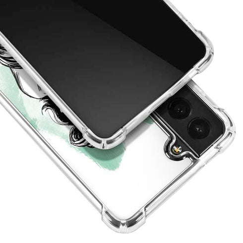 Disney Princess Ariel Sketch Art Galaxy S21 FE Clear Case