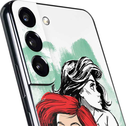 Disney Princess Ariel Sketch Art Galaxy S22 Plus Skin