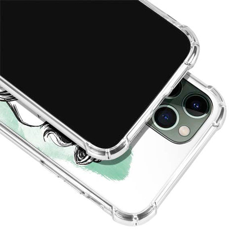 Disney Princess Ariel Sketch Art iPhone 12 Pro Clear Case