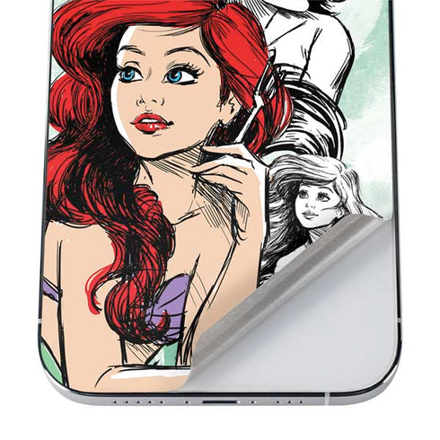 Disney Princess Ariel Sketch Art iPhone 12 Pro Max Skin