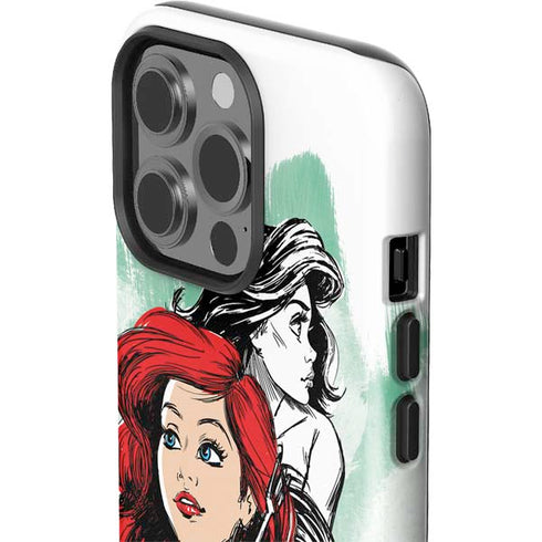 Disney Princess Ariel Sketch Art iPhone 13 Pro Impact Case
