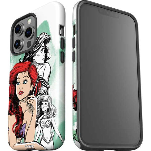 Disney Princess Ariel Sketch Art iPhone 13 Pro Impact Case