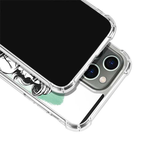 Disney Princess Ariel Sketch Art iPhone 15 Pro Clear Case