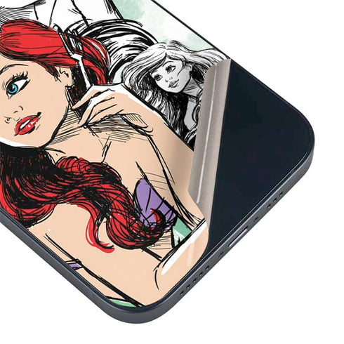 Disney Princess Ariel Sketch Art iPhone 14 Skin