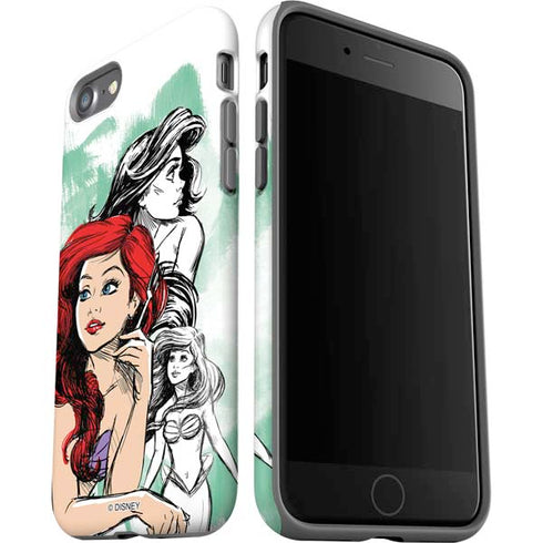 Disney Princess Ariel Sketch Art iPhone SE (2nd & 3rd Gen) Pro Case