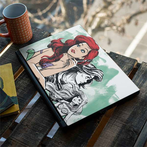 Disney Princess Ariel Sketch Art MSI GS65 Stealth Laptop Skin