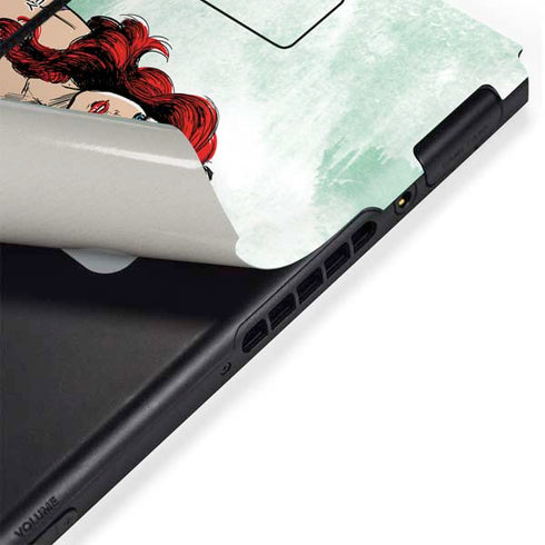 Disney Princess Ariel Sketch Art Nintendo Switch Bundle Skin