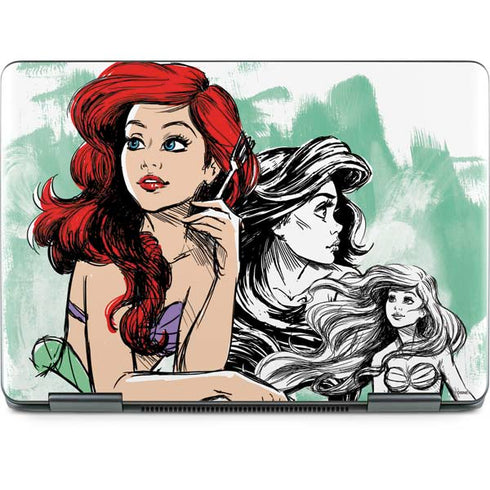 Disney Princess Ariel Sketch Art Notebook 9 Pro 13in (2017) Skin