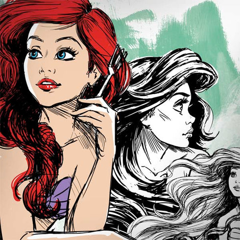 Disney Princess Ariel Sketch Art Notebook 9 Pro 13in (2017) Skin