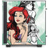 Disney Princess Ariel Sketch Art NZXT H510 Compact ATX Mid-Tower Case Skin