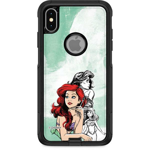 Disney Princess Ariel Sketch Art Otterbox Commuter iPhone Skin