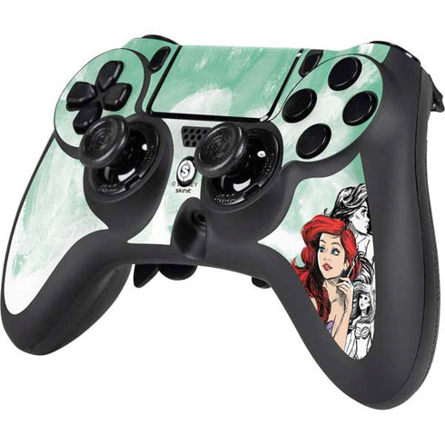 Disney Princess Ariel Sketch Art PS4/PC SCUF Impact Controller Skin