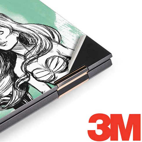 Disney Princess Ariel Sketch Art HP Spectre Skin