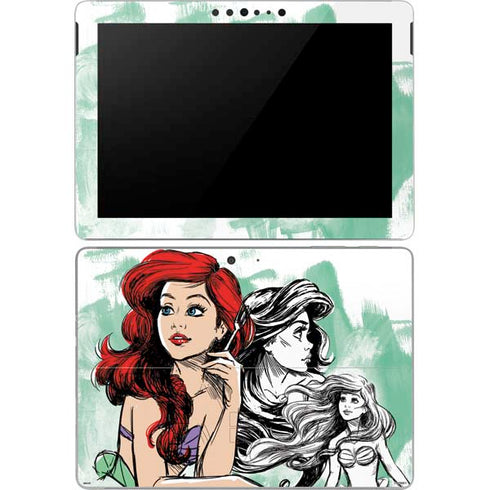 Disney Princess Ariel Sketch Art Surface Go Skin