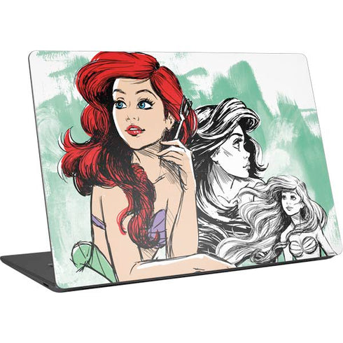Disney Princess Ariel Sketch Art Surface Laptop 4 15in Skin