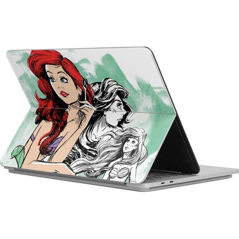Disney Princess Ariel Sketch Art Surface Laptop Studio Skin