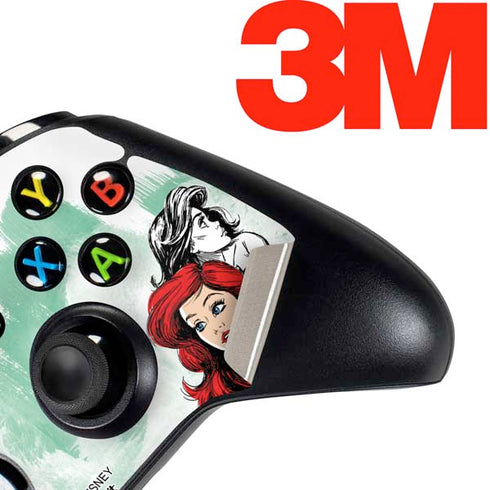 Disney Princess Ariel Sketch Art Xbox One Controller Skin
