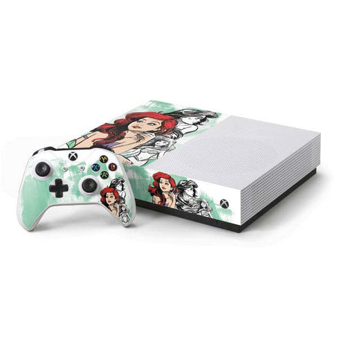 Disney Princess Ariel Sketch Art Xbox One S All-Digital Edition Bundle Skin
