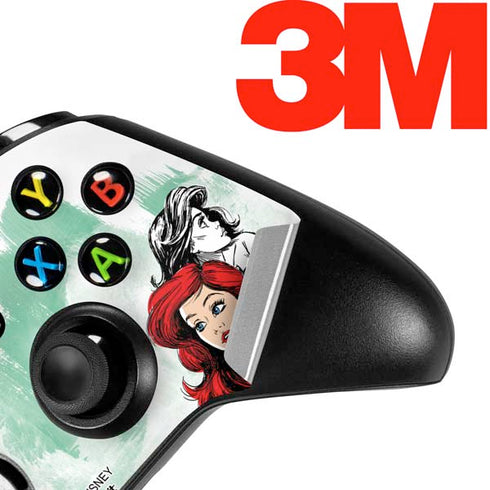 Disney Princess Ariel Sketch Art Xbox One X Controller Skin
