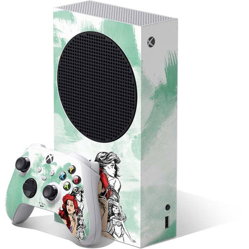 Disney Princess Ariel Sketch Art Xbox Series S Skins