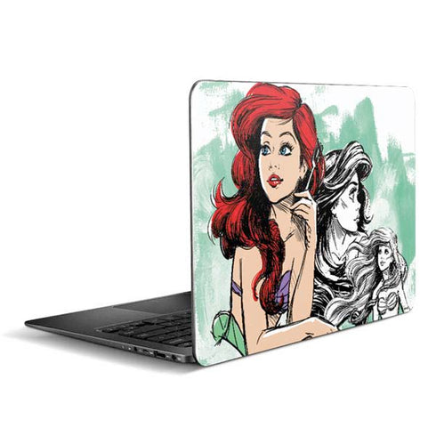 Disney Princess Ariel Sketch Art Zenbook UX305FA 13.3in Skin