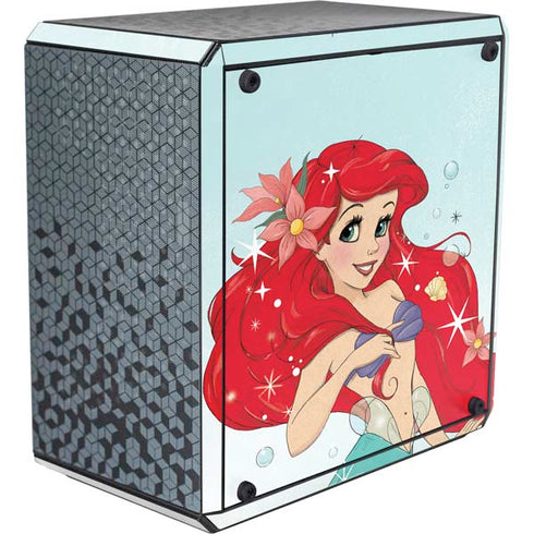 Disney The Little Mermaid Ariel Sparkles Art Cooler Master MasterBox Q300L Mini Tower Skin