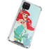 Disney The Little Mermaid Ariel Sparkles Art Galaxy A12 Clear Case