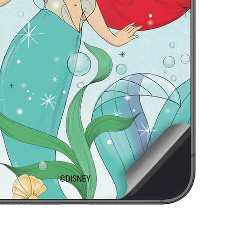 Disney The Little Mermaid Ariel Sparkles Art Galaxy A14 5G Skin