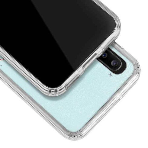 Disney The Little Mermaid Ariel Sparkles Art Galaxy A30 Clear Case