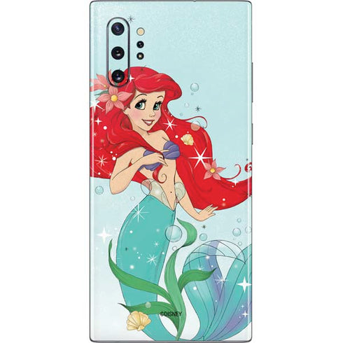 Disney The Little Mermaid Ariel Sparkles Art Galaxy Note 10 Plus Skin