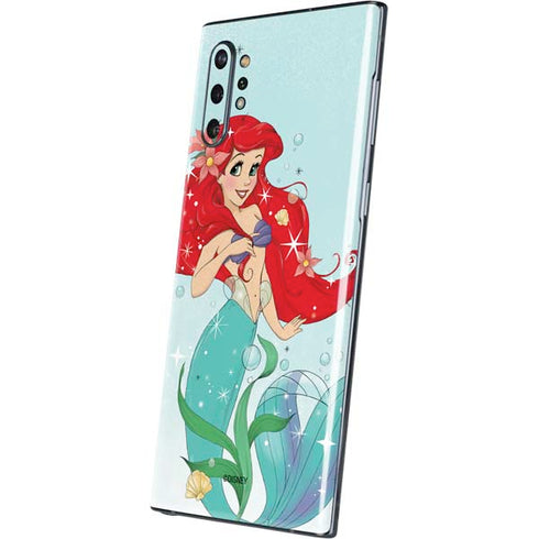Disney The Little Mermaid Ariel Sparkles Art Galaxy Note 10 Plus Skin