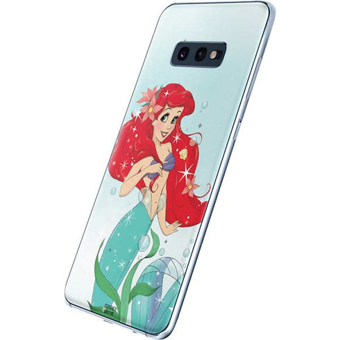 Disney The Little Mermaid Ariel Sparkles Art Galaxy S10e Skin