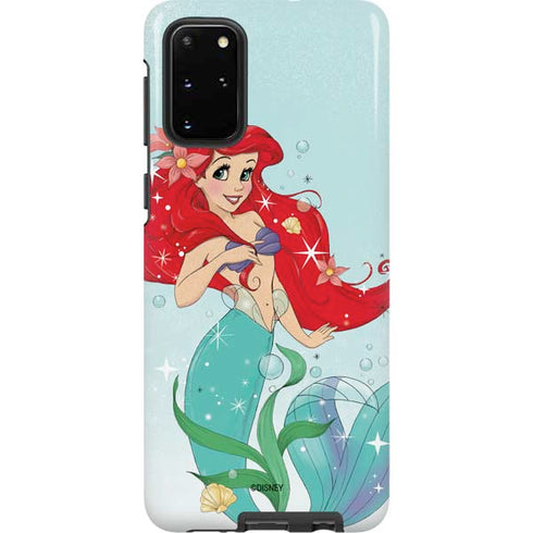 Disney The Little Mermaid Ariel Sparkles Art Galaxy S20 Plus Pro Case