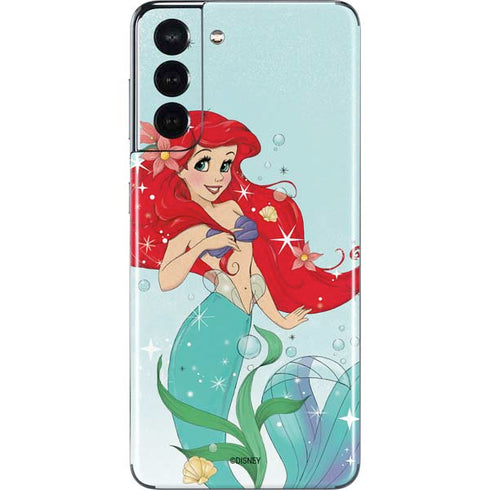 Disney The Little Mermaid Ariel Sparkles Art Galaxy S21 5G Skin