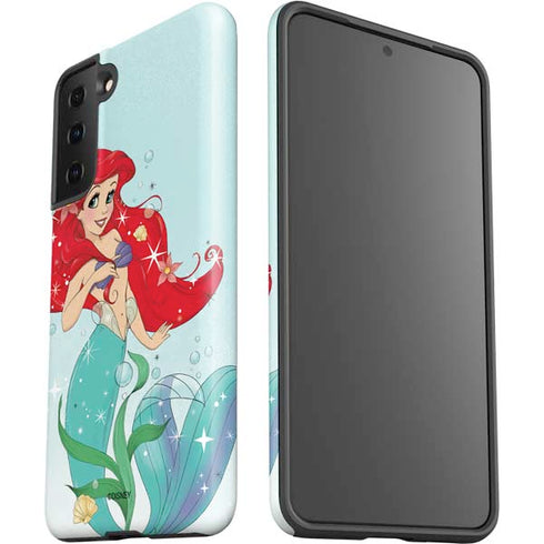 Disney The Little Mermaid Ariel Sparkles Art Galaxy S21 FE Pro Case