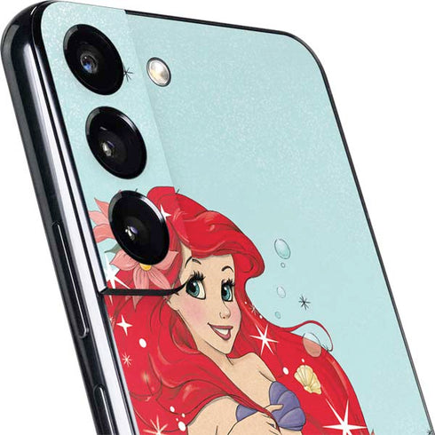 Disney The Little Mermaid Ariel Sparkles Art Galaxy S22 Skin