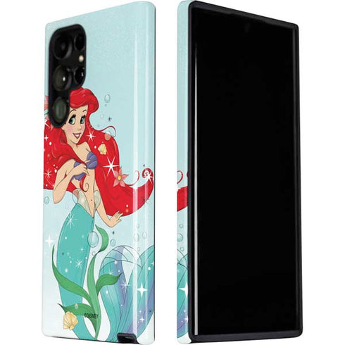 Disney The Little Mermaid Ariel Sparkles Art Galaxy S22 Ultra Pro Case
