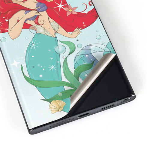 Disney The Little Mermaid Ariel Sparkles Art Galaxy S22 Ultra Skin