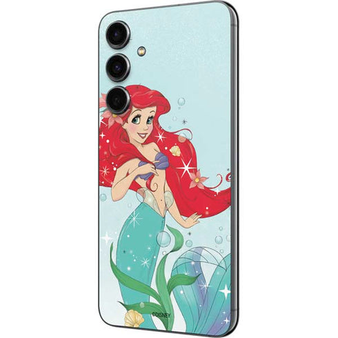 Disney The Little Mermaid Ariel Sparkles Art Galaxy S23 FE Skin