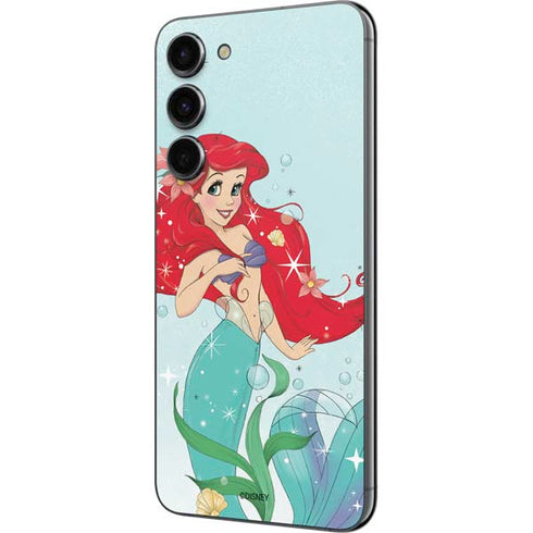 Disney The Little Mermaid Ariel Sparkles Art Galaxy S23 Plus Skin