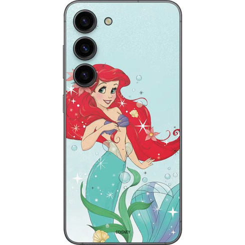 Disney The Little Mermaid Ariel Sparkles Art Galaxy S23 Skin