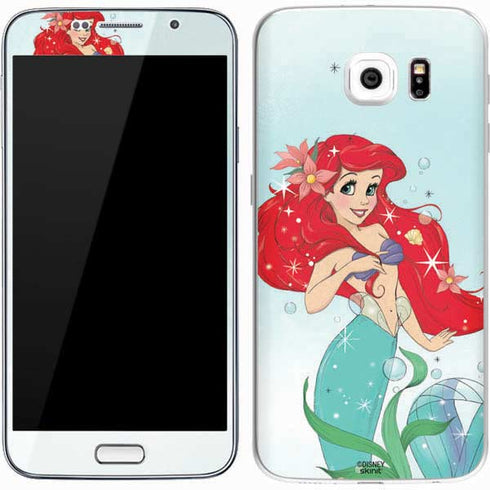 Disney The Little Mermaid Ariel Sparkles Art Galaxy S7 Skin