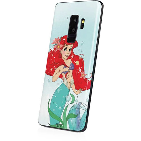 Disney The Little Mermaid Ariel Sparkles Art Galaxy S9 Plus Skin